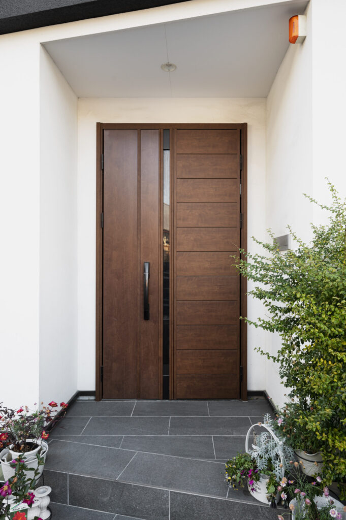 residential wooden door installation services