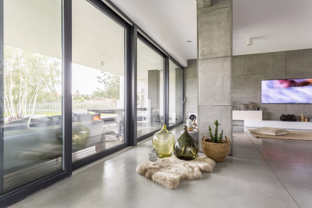Giant sliding door