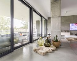 Column supporting the house Picture sliding door replacement